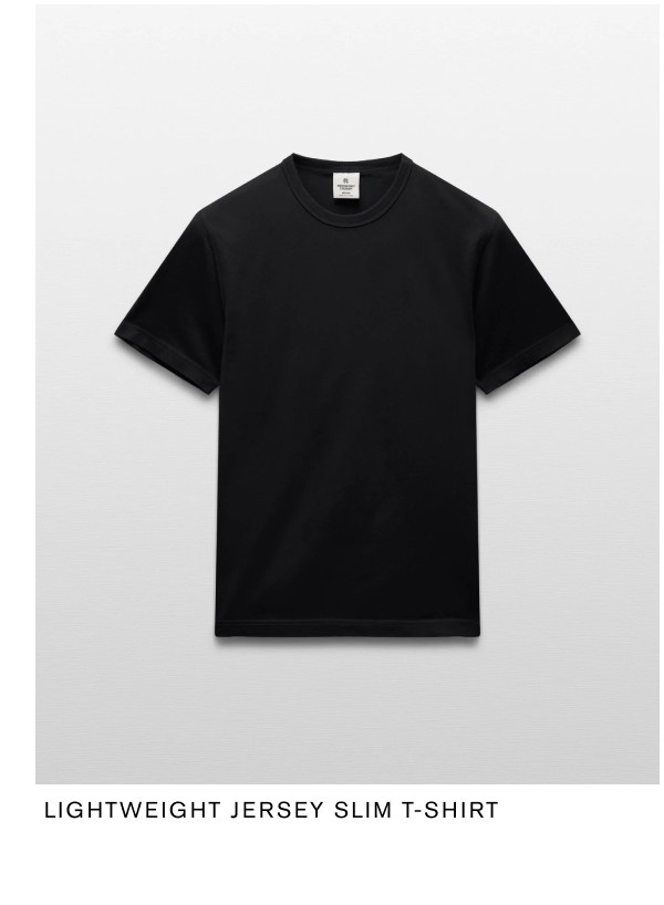 Lightweight Jersey Slim T-Shirt