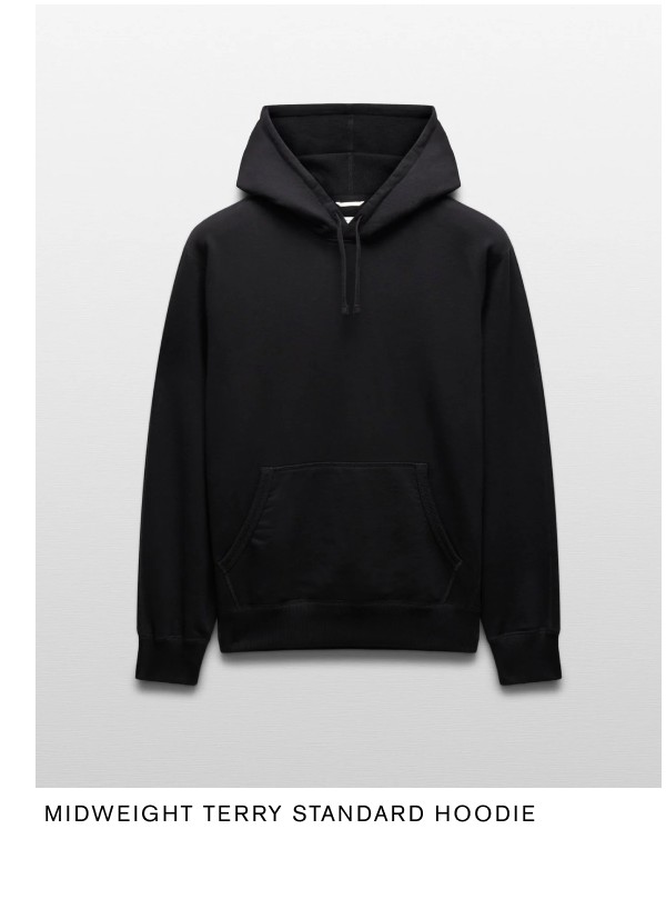 Midweight Terry Standard Hoodie