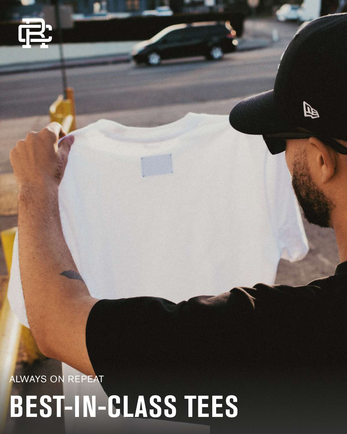Best-in-Class Tees. Always on Repeat.