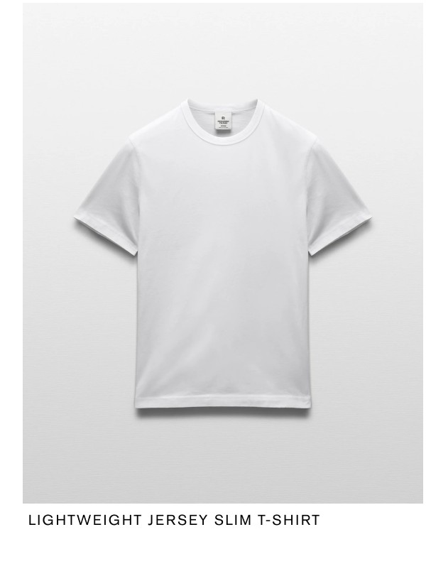 Lightweight Jersey Slim T-Shirt