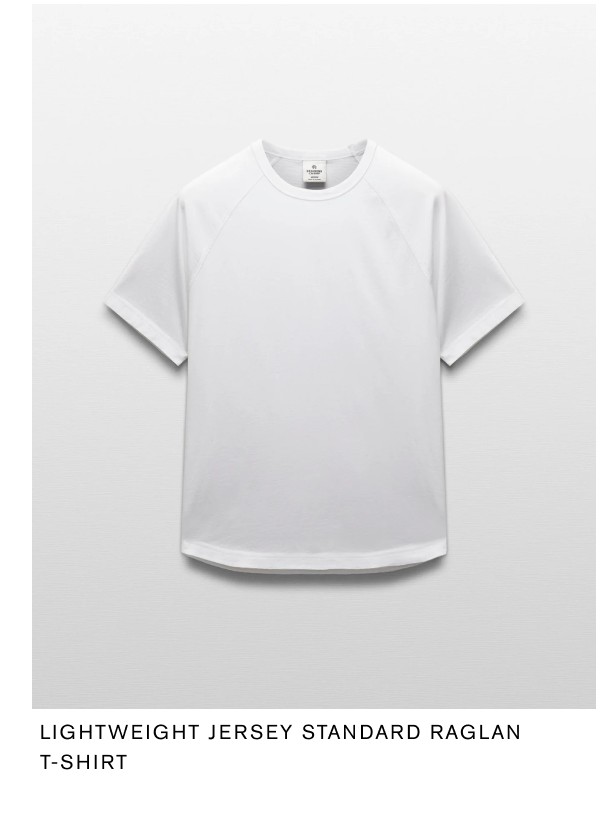 Lightweight Jersey Standard Raglan T-Shirt