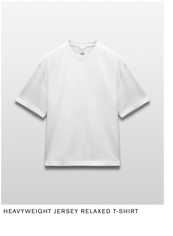 Heavyweight Jersey Relaxed T-Shirt