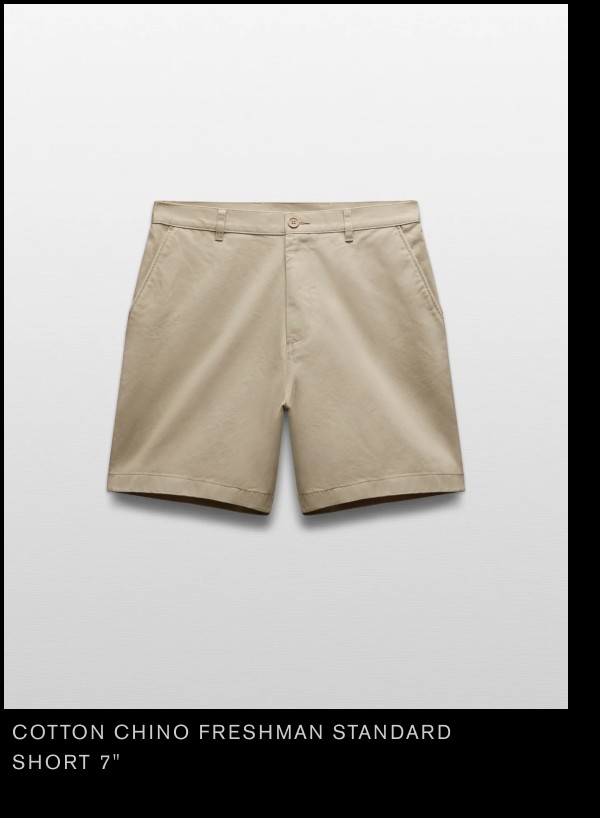 Cotton Chino Freshman Standard Short 7"