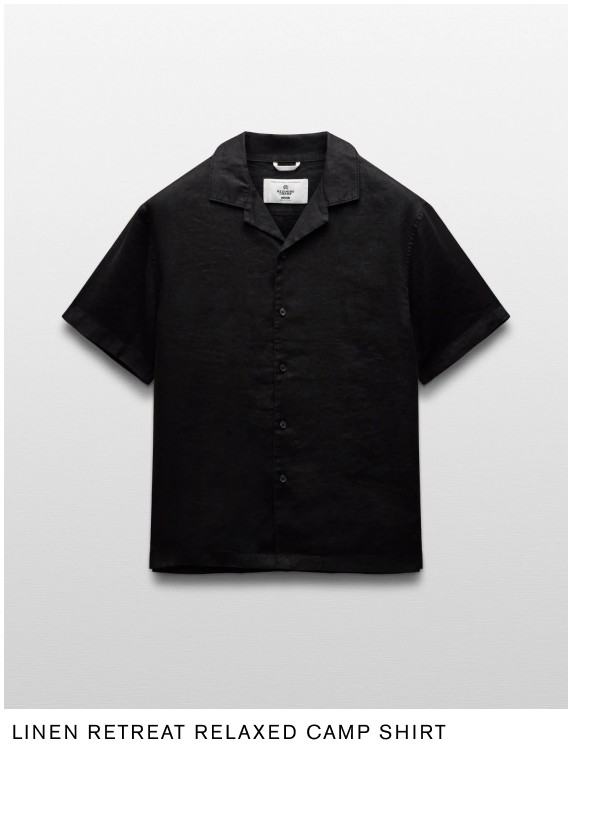 Linen Retreat Relaxed Camp Shirt
