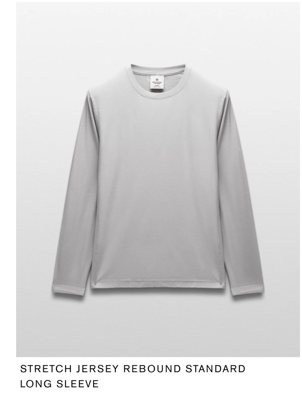 Stretch Jersey Rebound Standard Long Sleeve