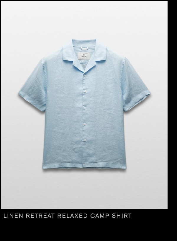 Linen Retreat Relaxed Camp Shirt