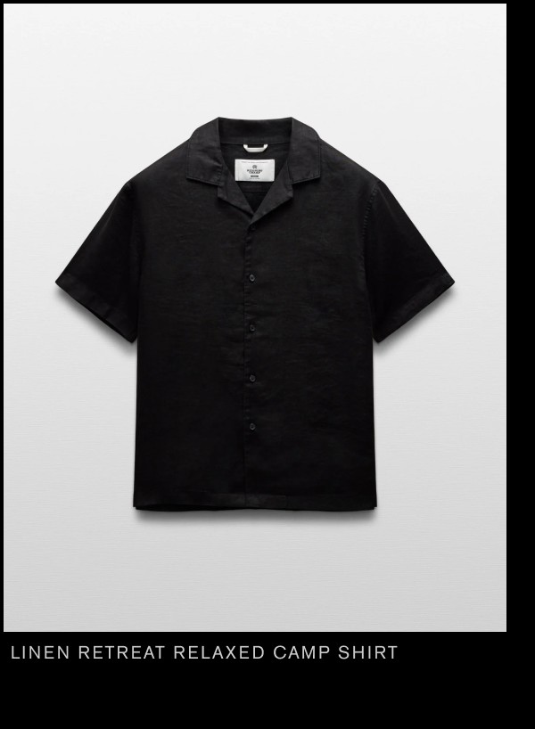 Linen Retreat Relaxed Camp Shirt