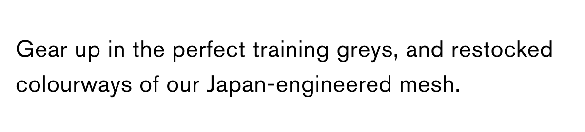 The Perfect Training Greys