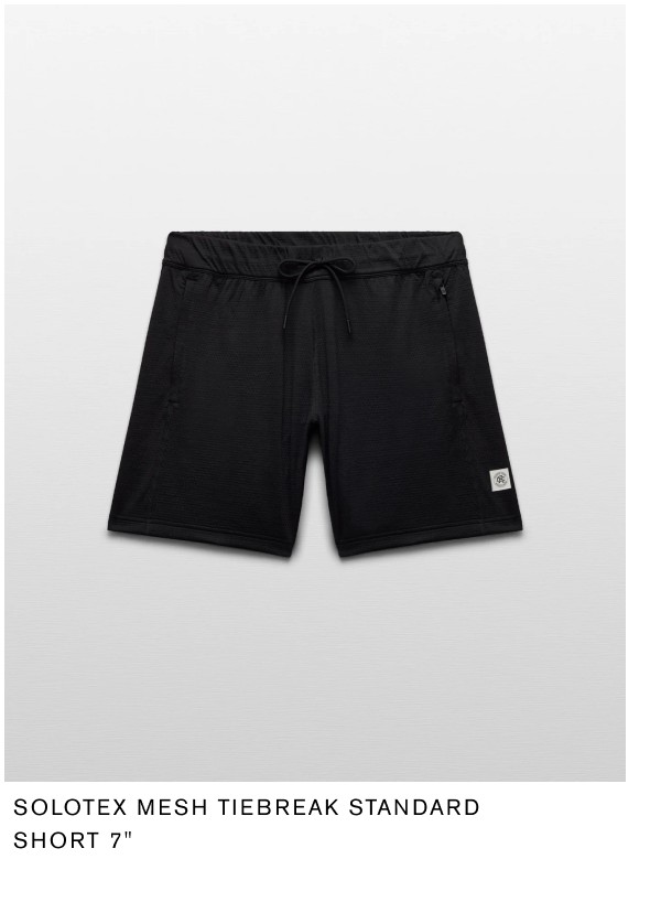 Solotex Mesh Tiebreak Standard Short 7"