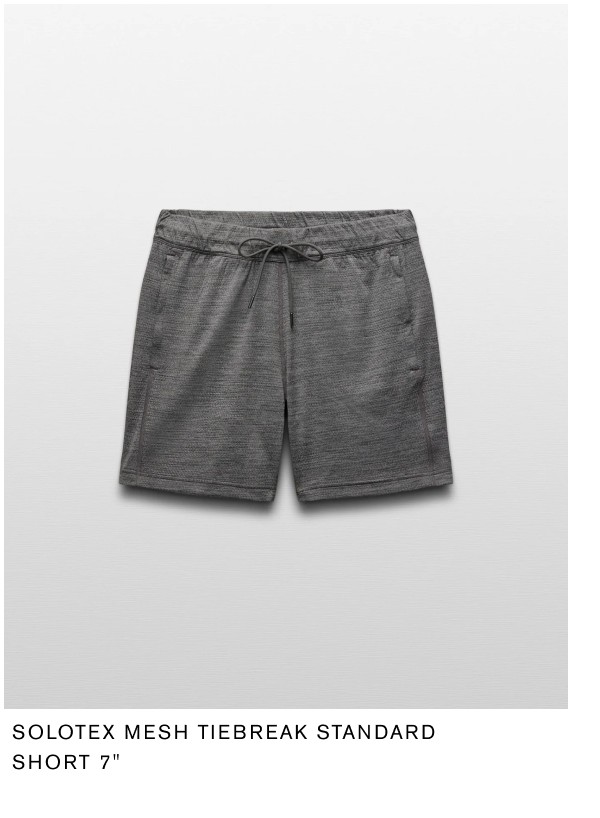 Solotex Mesh Tiebreak Standard Short 7"