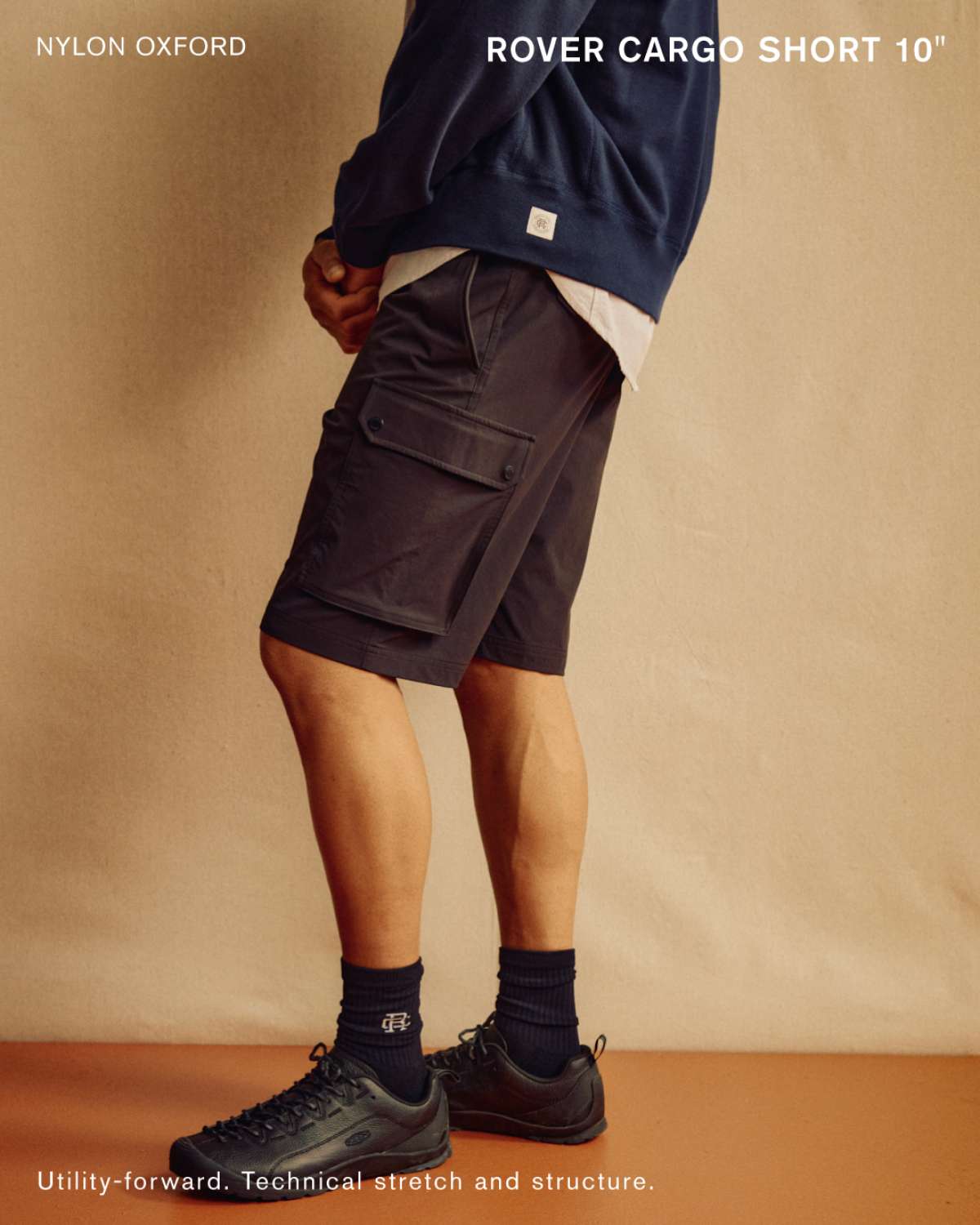 Nylon Oxford Rover Standard Cargo Short 10"