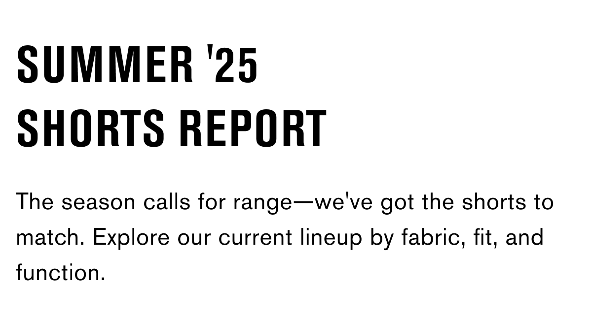Summer '25 Shorts Report