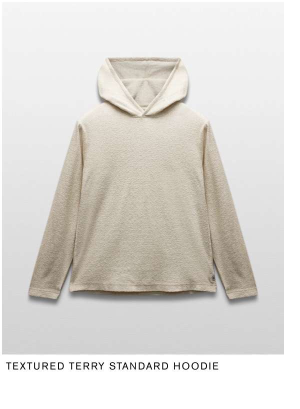 Textured Terry Standard Hoodie