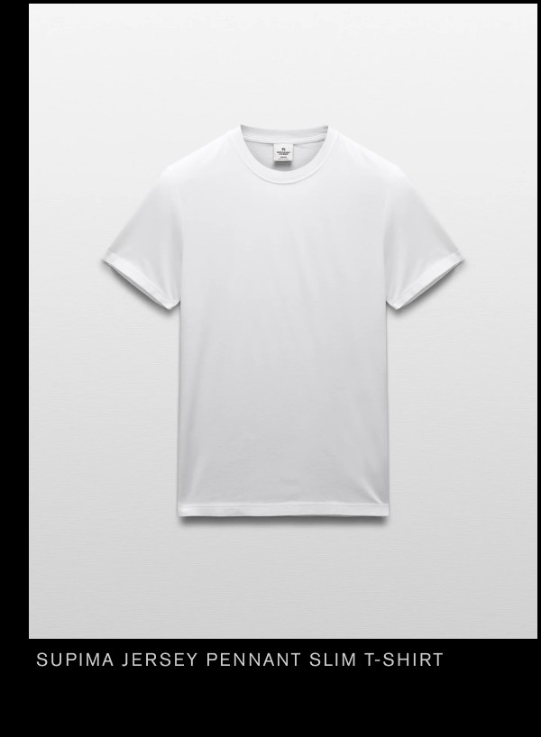 Supima Jersey Pennant Slim T-Shirt