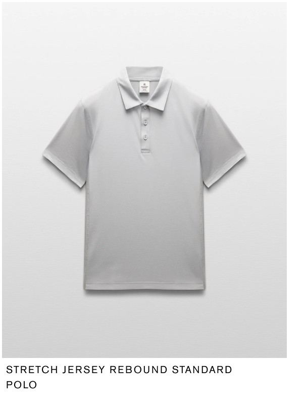 Stretch Jersey Rebound Standard Polo