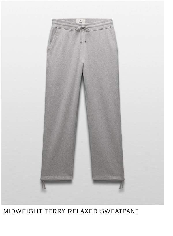 Midweight Terry Relaxed Sweatpant