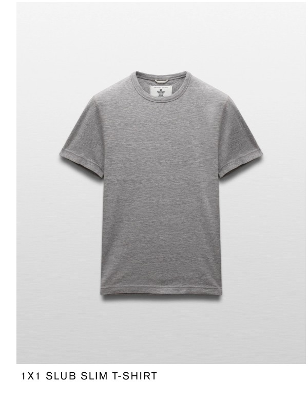 1x1 Slub Slim T-Shirt