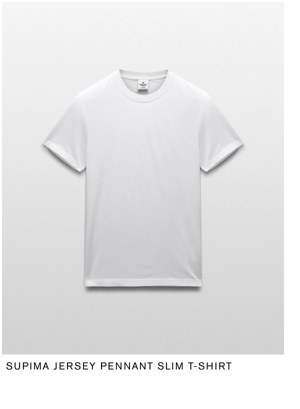 Supima Jersey Pennant Slim T-Shirt