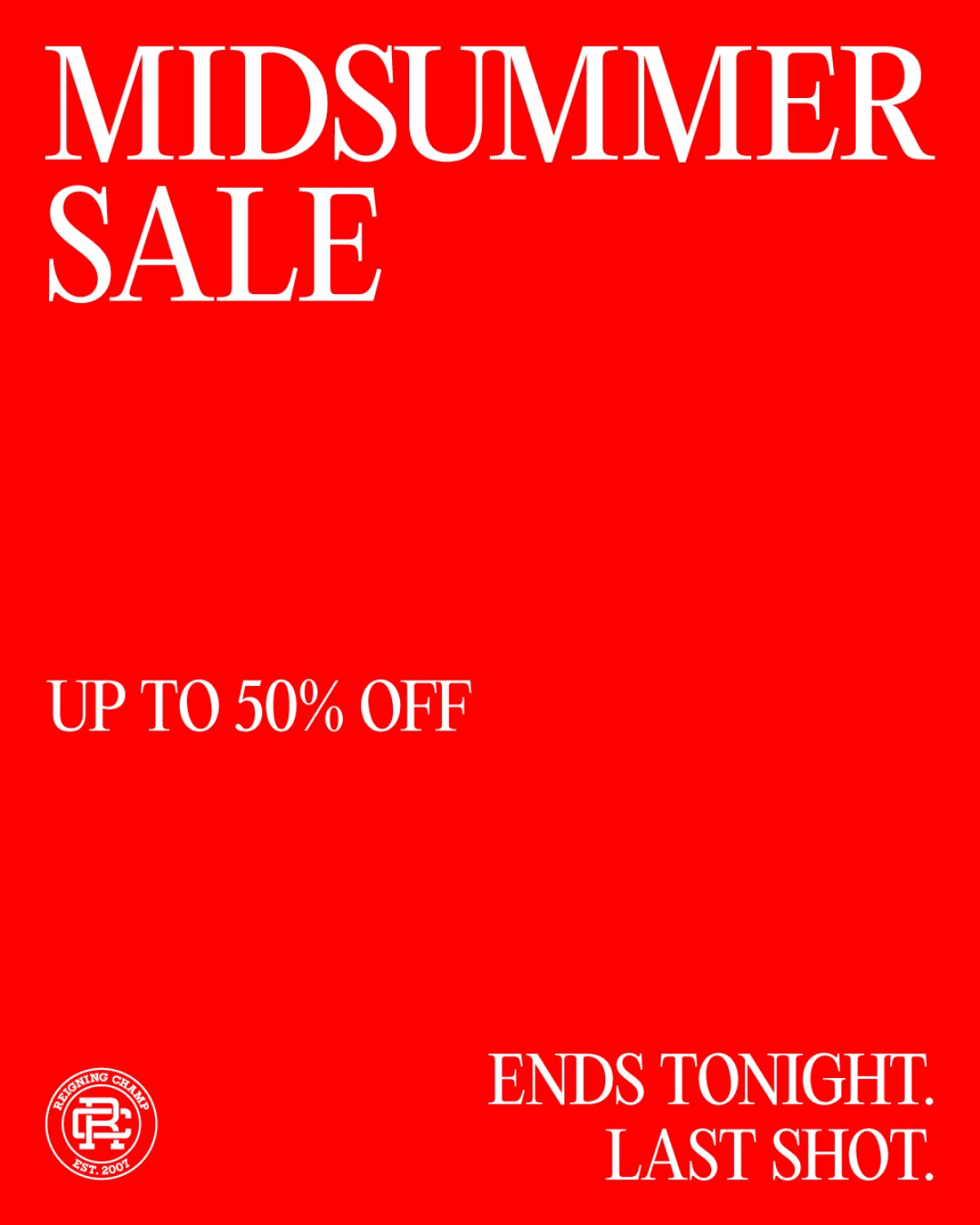 Last Shot: Midsummer Sale Ends Tonight