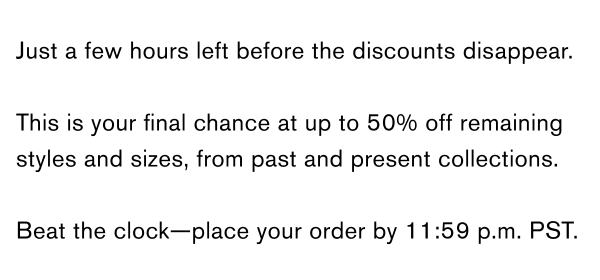 Last Shot: Midsummer Sale Ends Tonight