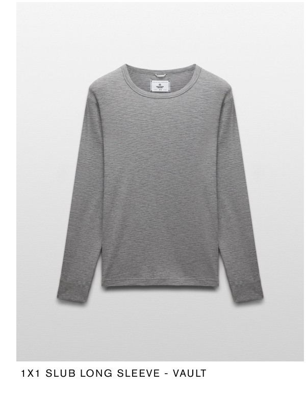 1x1 Slub Long Sleeve - Vault