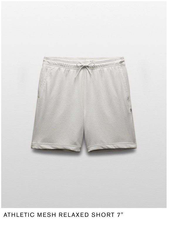 Athletic Mesh Relaxed Short 7"