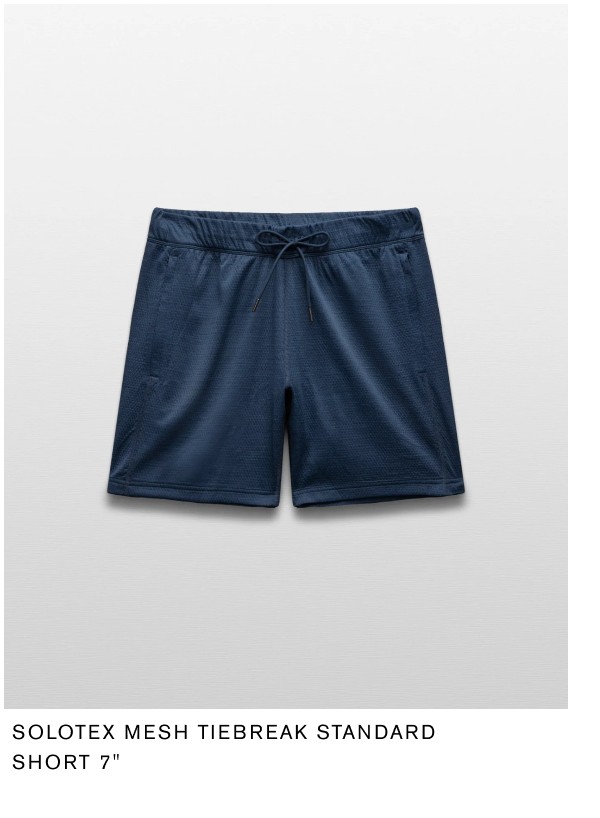 Solotex Mesh Tiebreak Standard Short 7"
