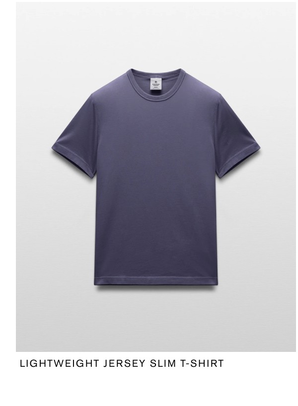Lightweight Jersey Slim T-Shirt