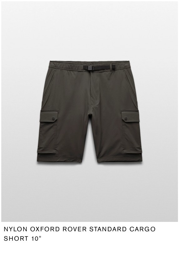 Nylon Oxford Rover Standard Cargo Short 10"
