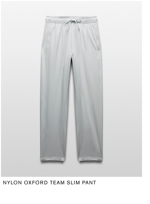Nylon Oxford Team Slim Pant