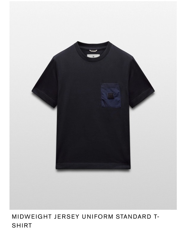 Midweight Jersey Uniform Standard T-Shirt