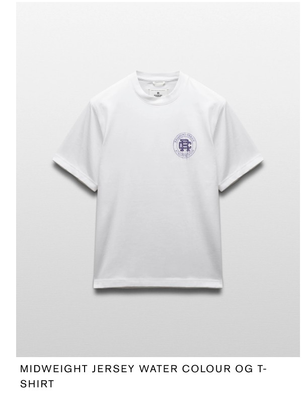 Midweight Jersey Water Colour OG T-Shirt