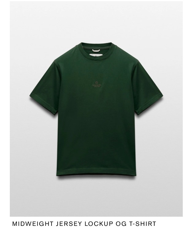 Midweight Jersey Lockup OG T-Shirt