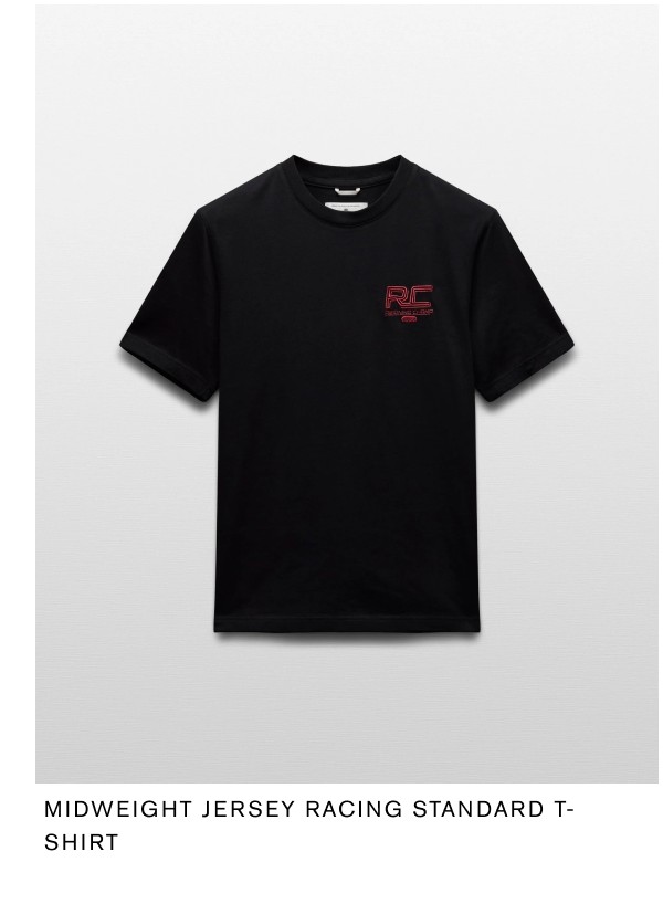Midweight Jersey Racing Standard T-Shirt