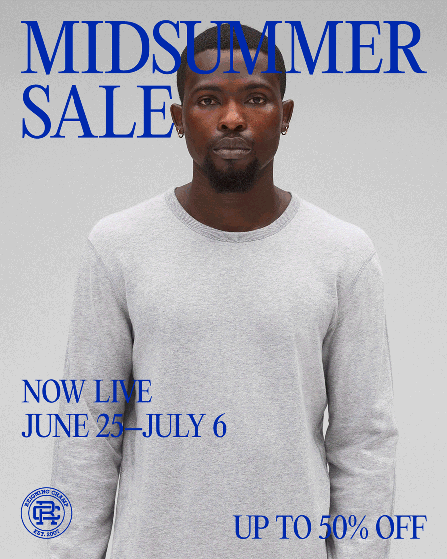 Now Live: Midsummer Sale — Up to 50% Off