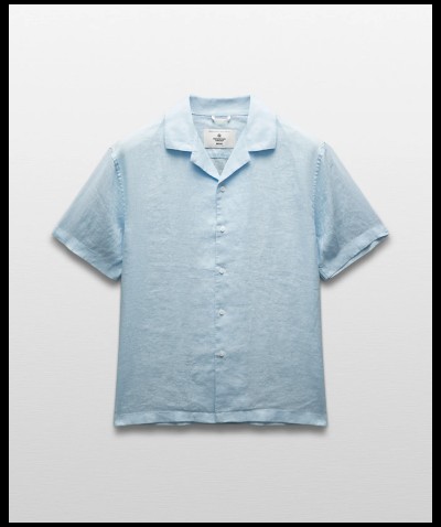 Linen Retreat Relaxed Camp Shirt