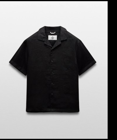 Linen Retreat Relaxed Camp Shirt