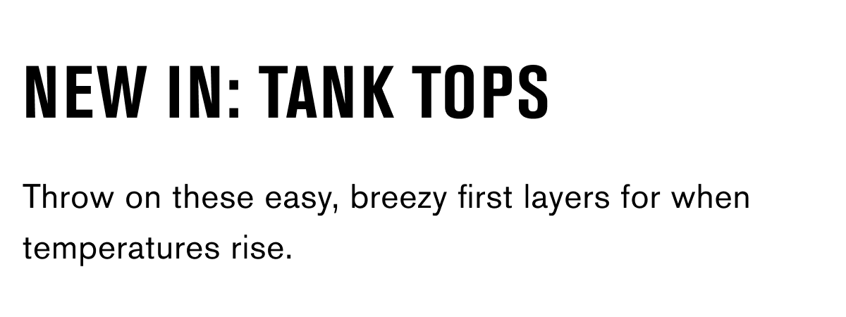 Men's Tank Tops