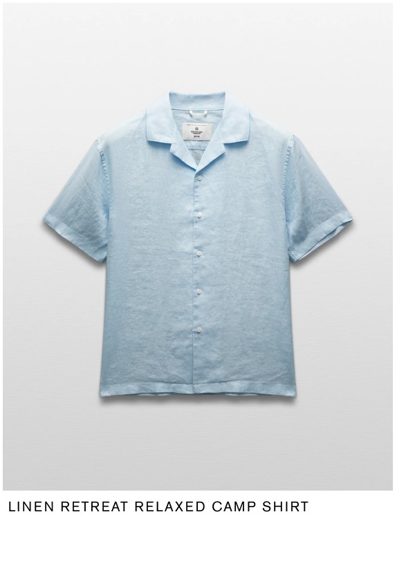 Linen Retreat Relaxed Camp Shirt