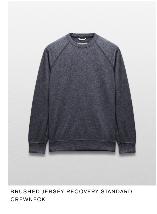 Brushed Jersey Recovery Standard Crewneck