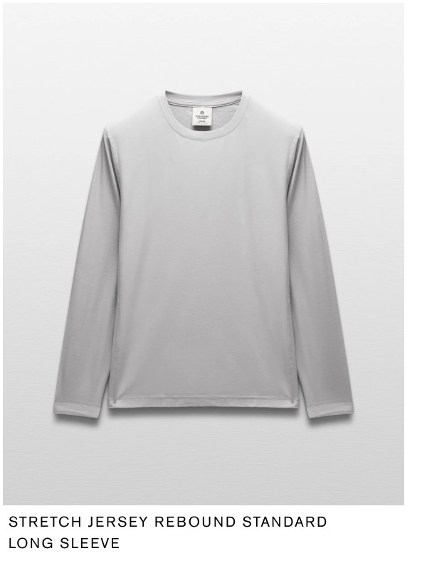 Stretch Jersey Rebound Standard Long Sleeve