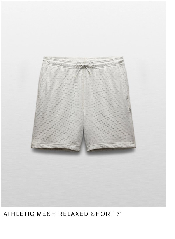 Athletic Mesh Relaxed Short 7"