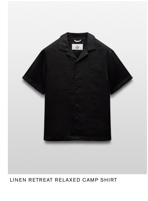 Linen Retreat Relaxed Camp Shirt