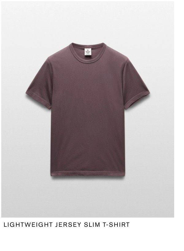 Lightweight Jersey Slim T-Shirt