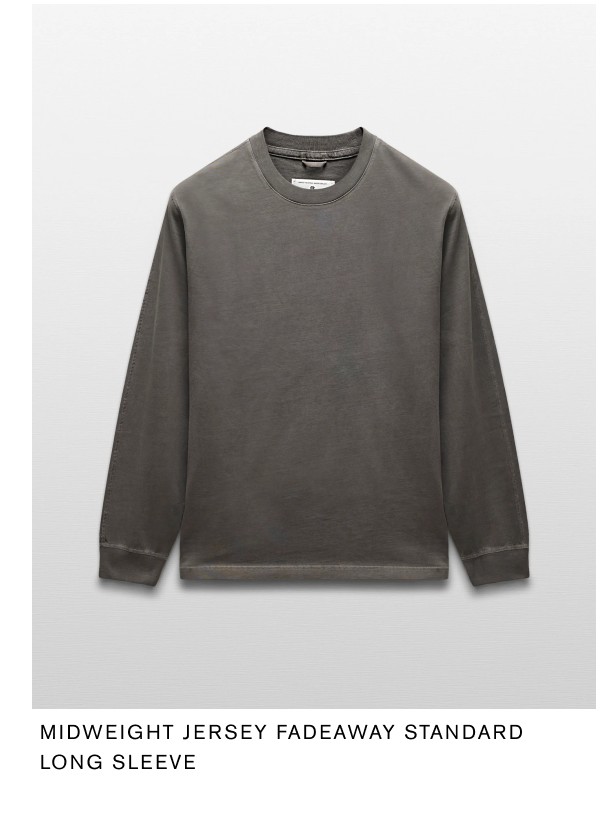 Midweight Jersey Fadeaway Standard Long Sleeve