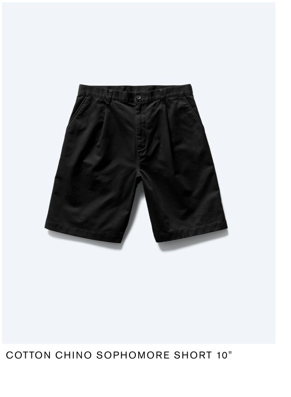 COTTON CHINO SOPHOMORE SHORT