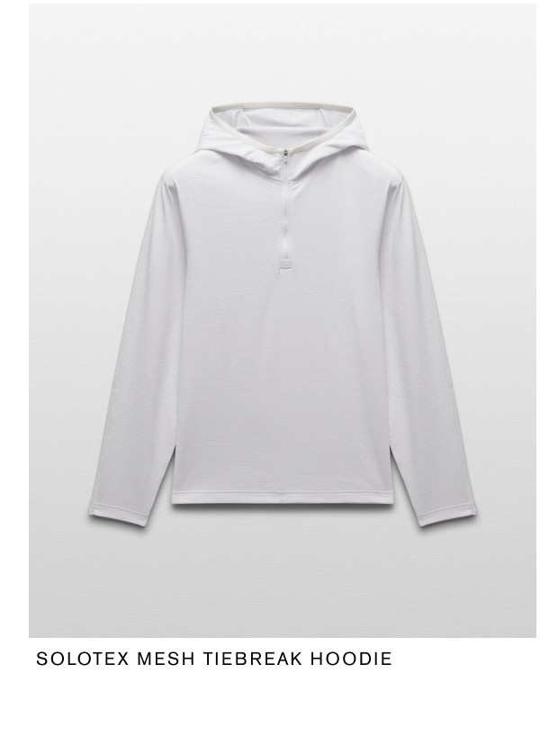 Solotex Mesh Tiebreak Hoodie