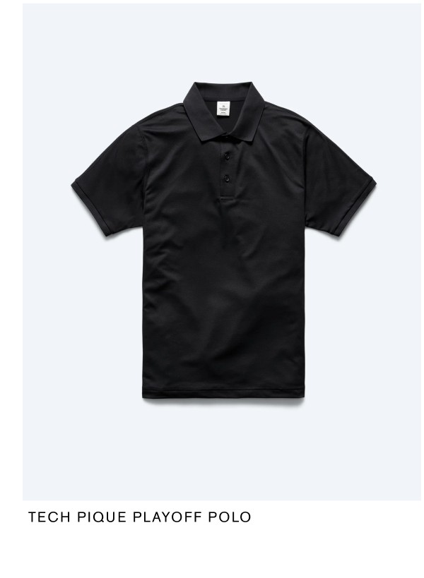 TECH PIQUE PLAYOFF POLO