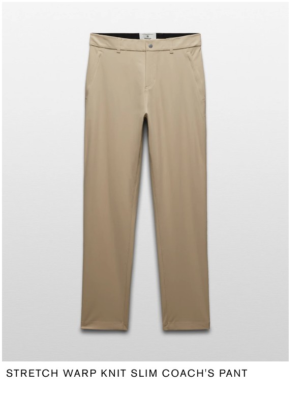 SLIM COACH'S PANT