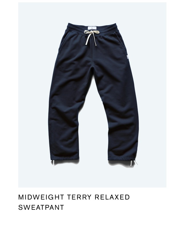 MIDWEIGHT TERRY RELAXED SWEATPANT